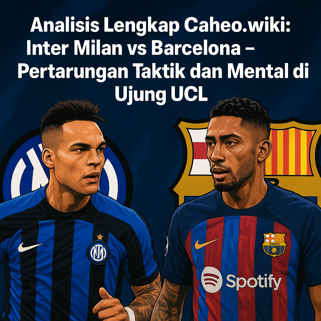 Highlight Inter vs Barcelona dengan dua pemain utama dari kedua klub